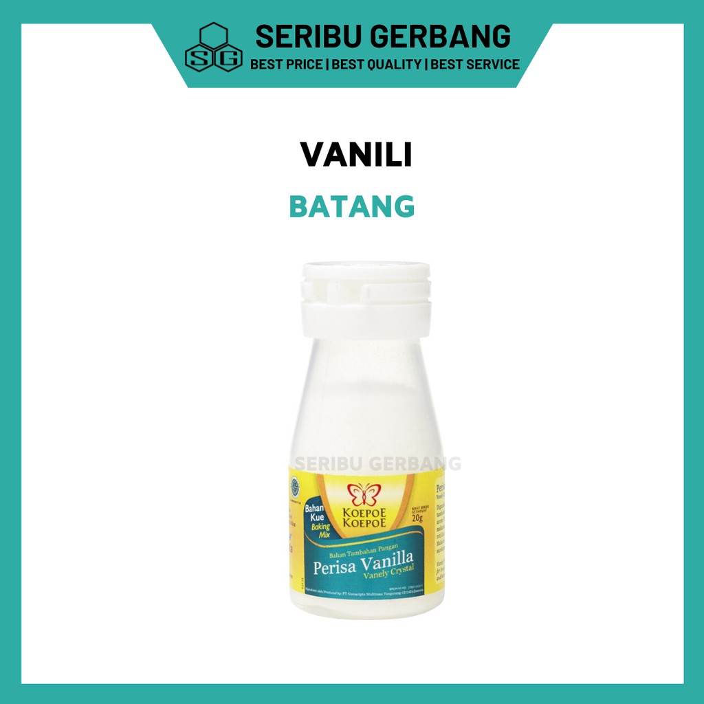 Jual Perisa Vanila Vanili Crystal Vanilla Vanilli Vanely Vaneli Cristal