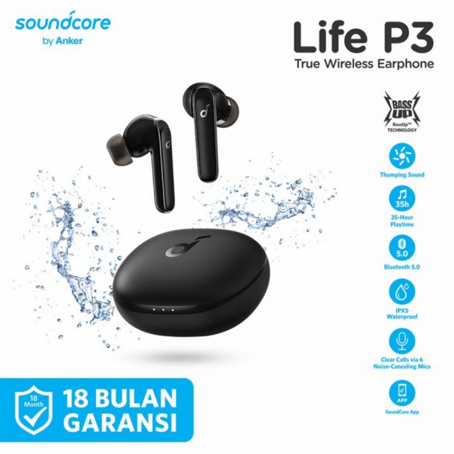 Anker Soundcore Life P3 True Wireless Stereo (TWS) Headphones