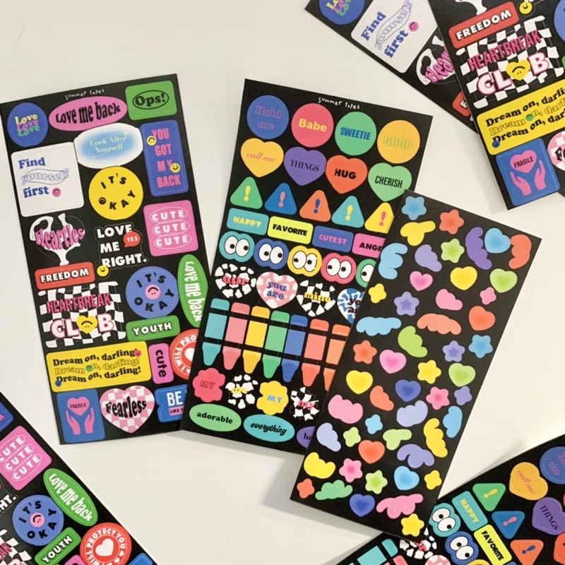 Jual Summer Tapes - Heartless Seal Sticker/deco sticker/sticker jurnal ...