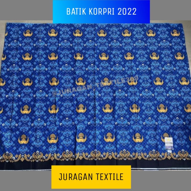 Jual Kain Batik Korpri 2022 C40 Seragam Korpri 2022 Shopee Indonesia