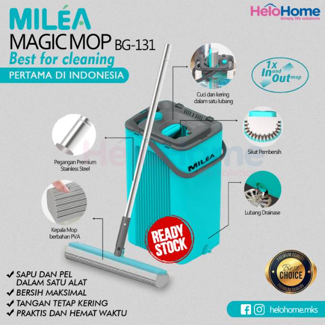 Jual MILEA MAGIC MOP Pel Lantai Serbaguna | Shopee Indonesia