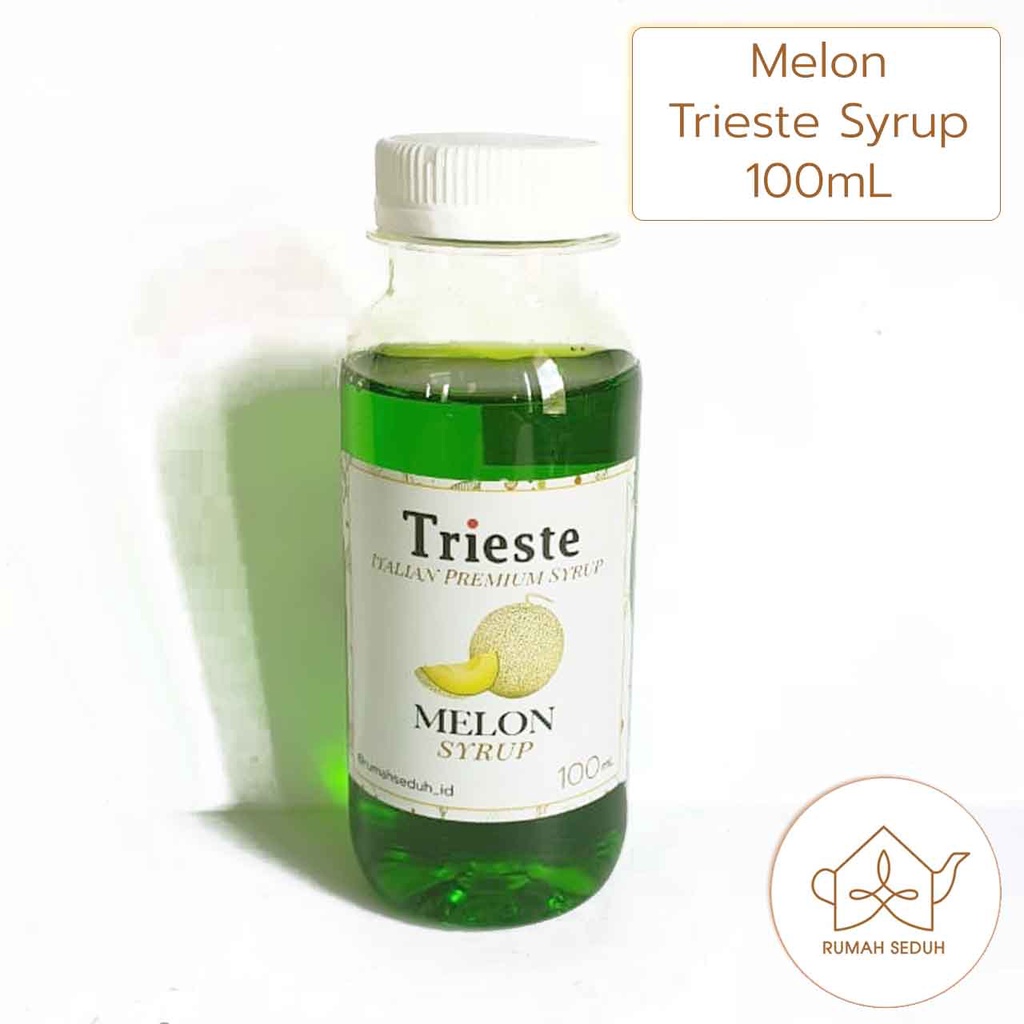 Jual 100mL Melon Syrup Trieste Cantaloupe Sirup Sirop Buah Honeydew