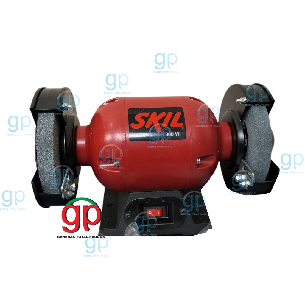 Jual MESIN GERINDA DUDUK 6" 3000 SKIL BENCH GRINDER 6 INCH Shopee