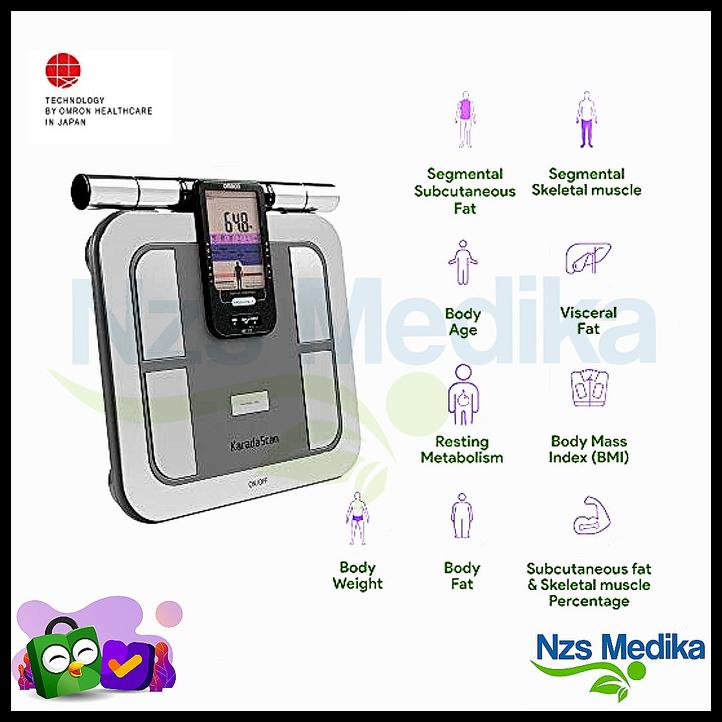 Jual Timbangan Kadar Lemak Dalam Tubuh Omron Hbf-375 Karada Scan ...