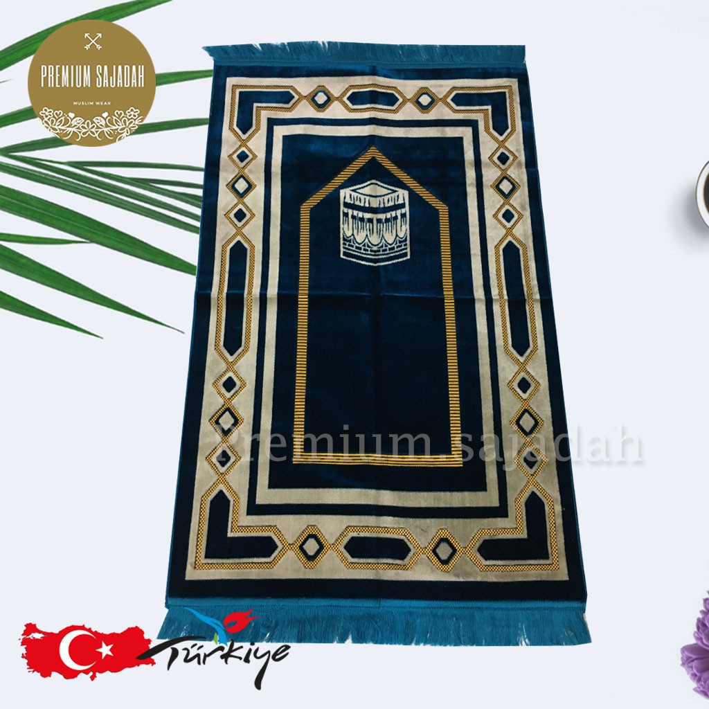 Sajadah Turkey Bulu Tebal impor Turkey Besar SUPER SPIEGEL perlengkapan  sholat murah Gift Mahar