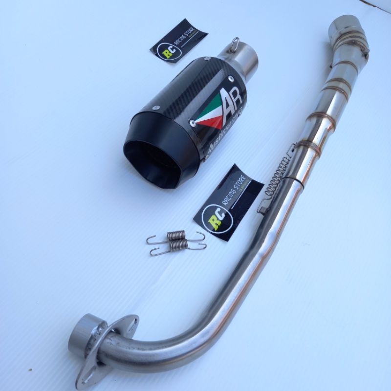 Jual Knalpot Motor Bebek AR AUSTIN RACING Vega Zr - Supra110 -Supra125 ...