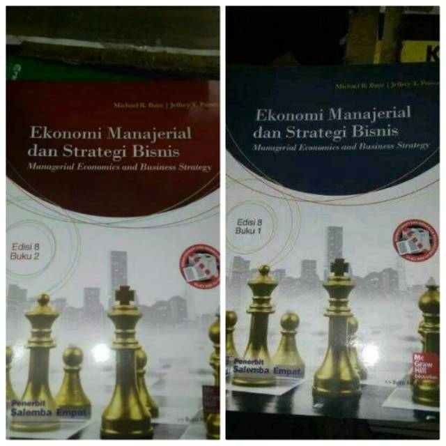 Jual Ekonomi manajerial dan strategi bisnis buku 1 dan 2 | Shopee Indonesia