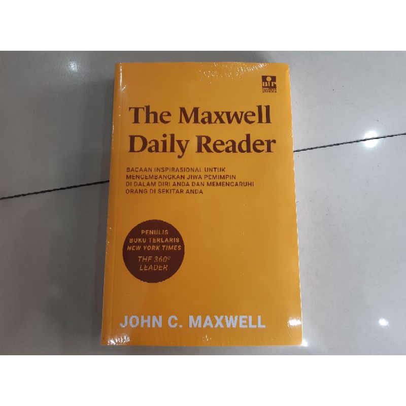 Jual Buku The Maxwell Daily Reader - John C. Maxwell | Shopee Indonesia