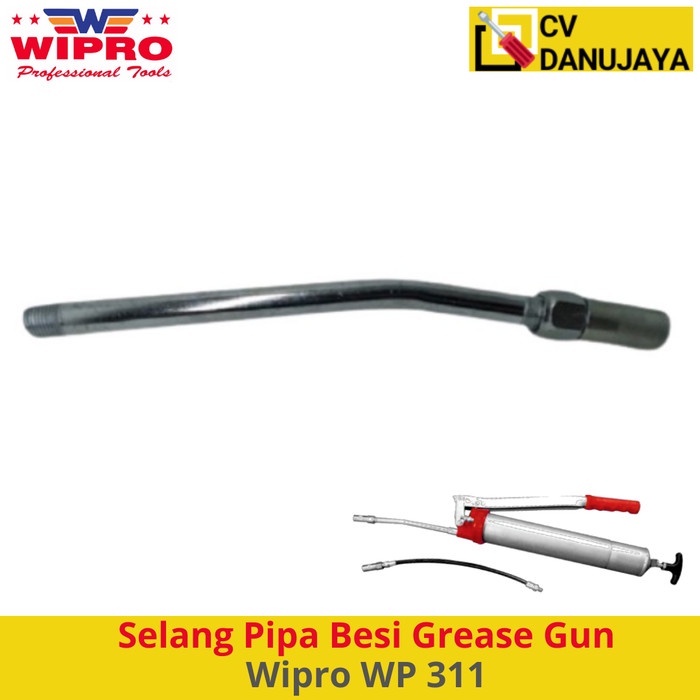 Jual Selang Slang Gemuk Oli Pipa Besi Grease Gun Wipro WP 311 Sparepart