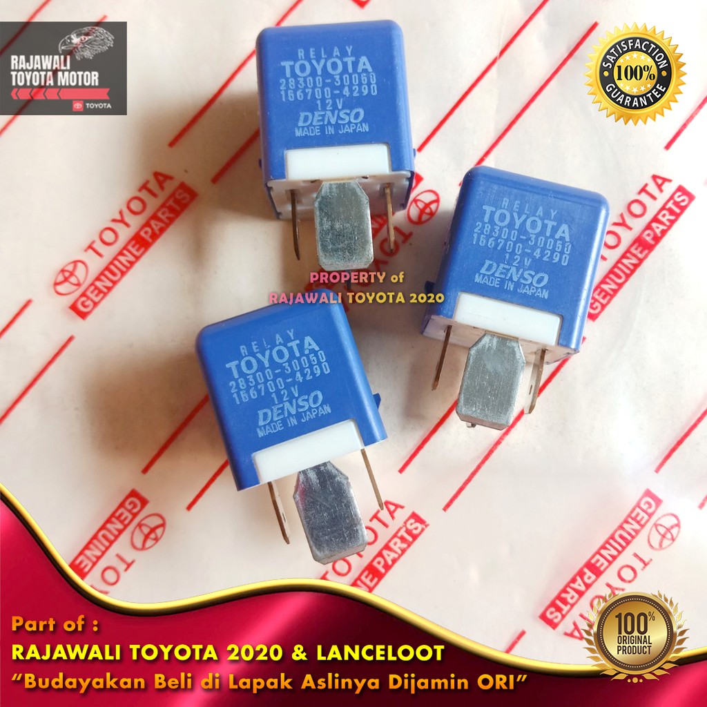 Jual Relay Starter Innova Reborn, Fortuner VRZ, Hilux & LC Prado Diesel ...