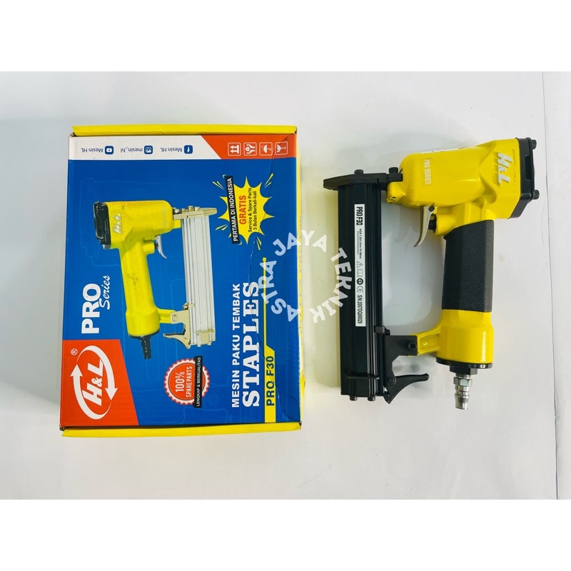 Jual Mesin Paku Tembak Angin Kompresor H L F Air Nailer Mesin Staples Angin F Shopee Indonesia