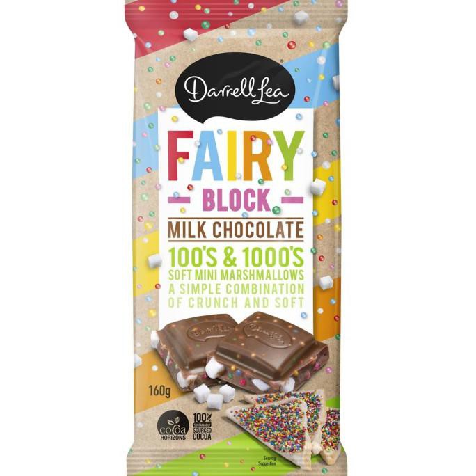 Jual Darrell Lea Block Milk Chocolate Block160g Snack Impor Australia