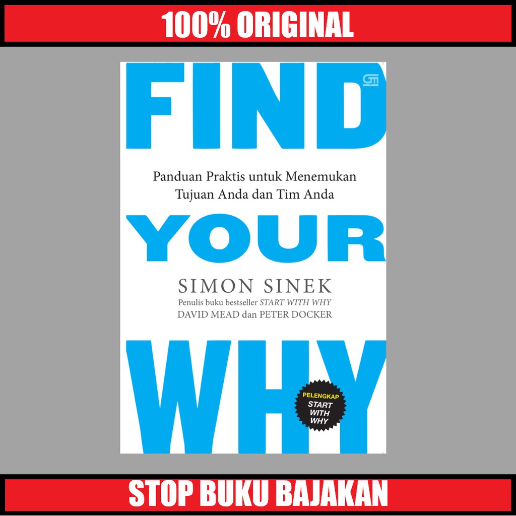 Jual Buku Find Your Why Shopee Indonesia