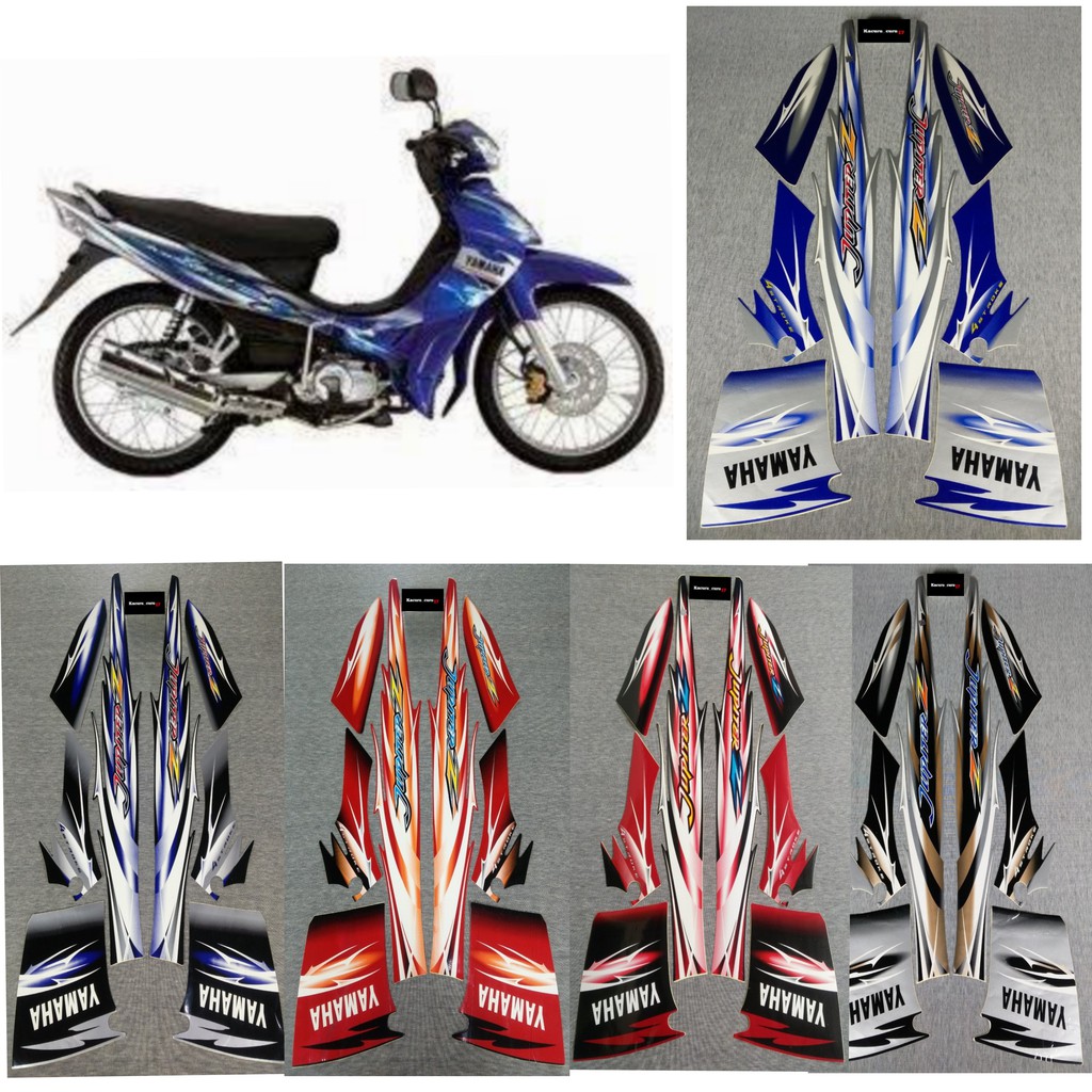 Jual stiker motor striping standar yamaha JUPITER Z 2007 (BISA COD
