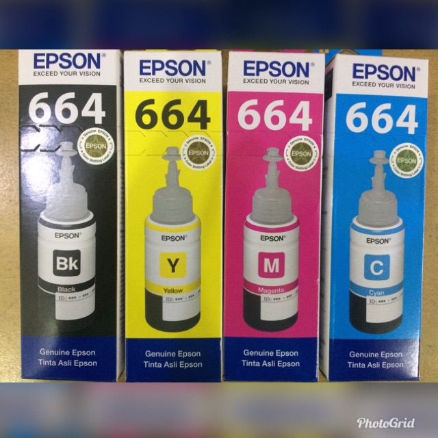 Jual B Tinta Printer Epson 664 Original Segel Resmi Shopee Indonesia 0772