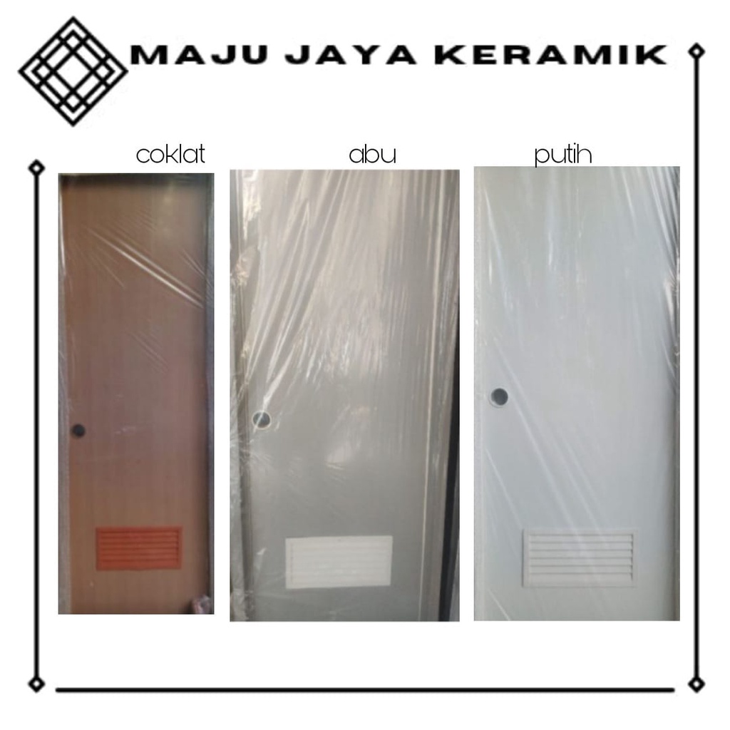 Jual PINTU KAMAR MANDI PVC | PINTU KAMAR MANDI | Shopee Indonesia