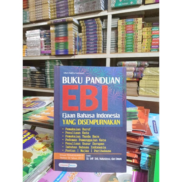 Jual BUKU PANDUAN EJAAN BAHASA INDONESIA (EBI) | Shopee Indonesia