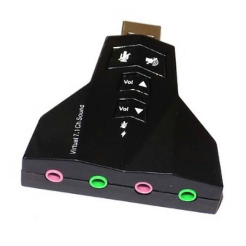 Jual Converter Usb to Audio 4 Jack 2 Mic dan 2 Headset Usb soundcard ...