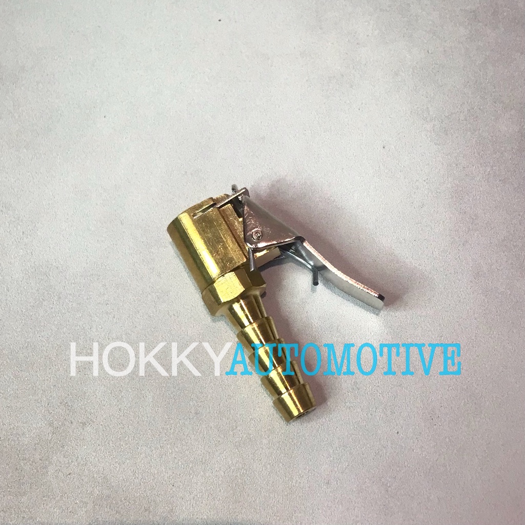 Jual kepala isi angin nitrogen model jepit / air chuck clip on isian