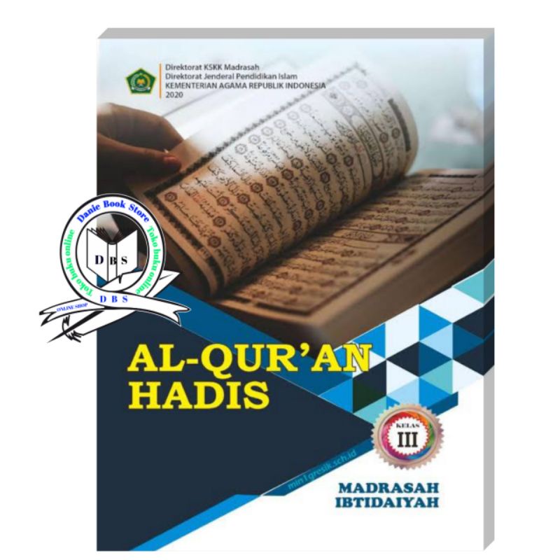 Jual BUKU MI / BUKU MADRASAH / BUKU AlQURAN HADIS KELAS 3 MI | Shopee ...