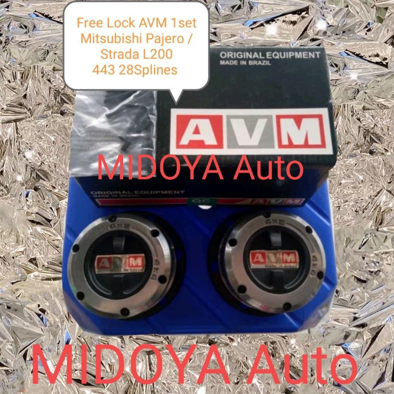 Jual Free Lock Freelock AVM Mitsubishi Pajero / Strada L200 1set ...