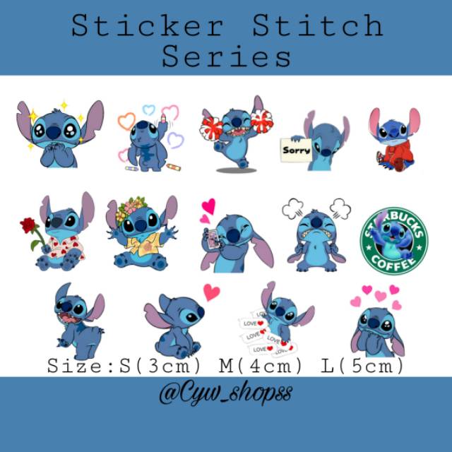Jual Sticker Stitch | Shopee Indonesia