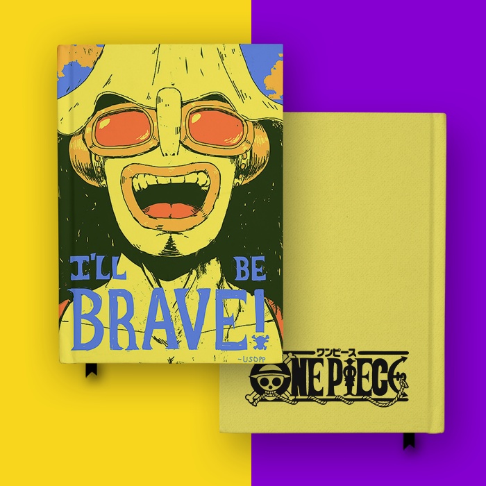 Jual Notebook Brave Usopp One Piece Anime Cosplay Buku Tulis Hardcover ...