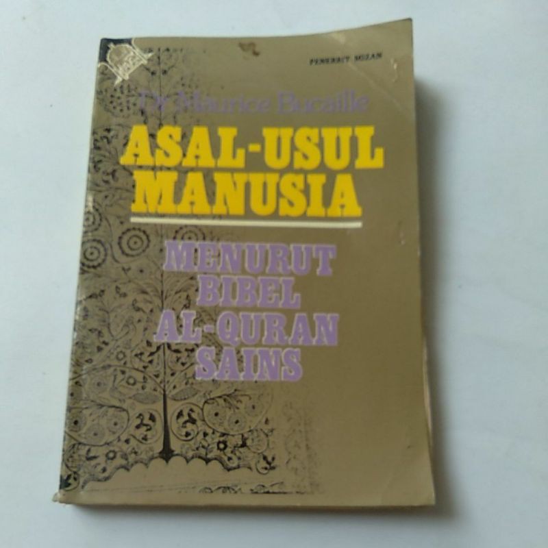 Jual Buku Asal-Usul Manusia Menurut Bibel Al-Quran Sains Maurice ...