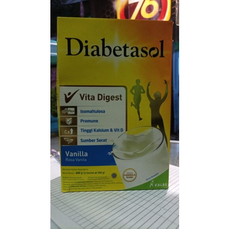 Jual Diabetasol Vanila G Kemasan Baru Gr Shopee Indonesia