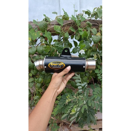 Jual slincer knalpot tipe CP3 DOS FANTERA DPJ PEKAJAMAN BSS black ...