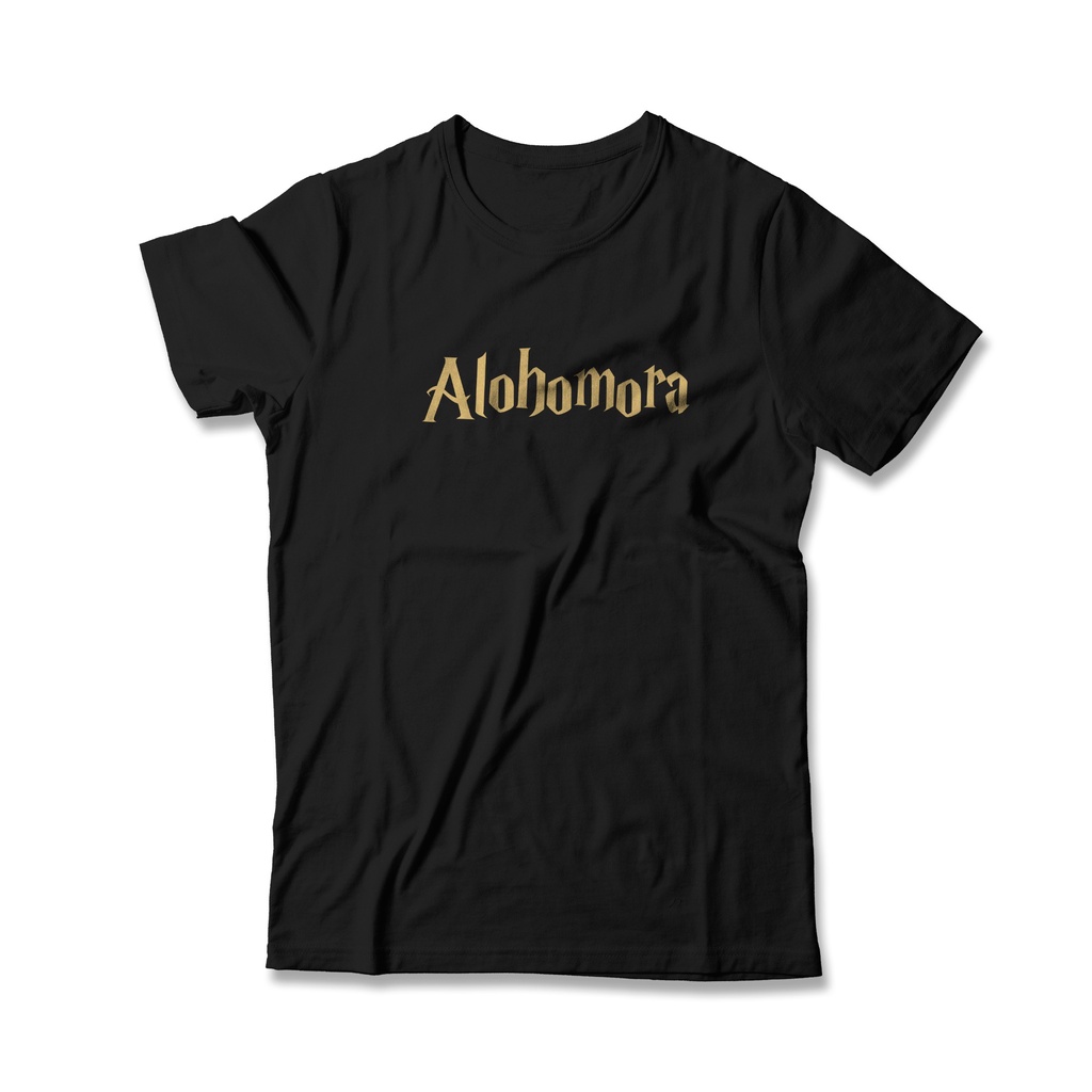 Jual KAOS HARRY POTTER - ALOHOMORA | Shopee Indonesia