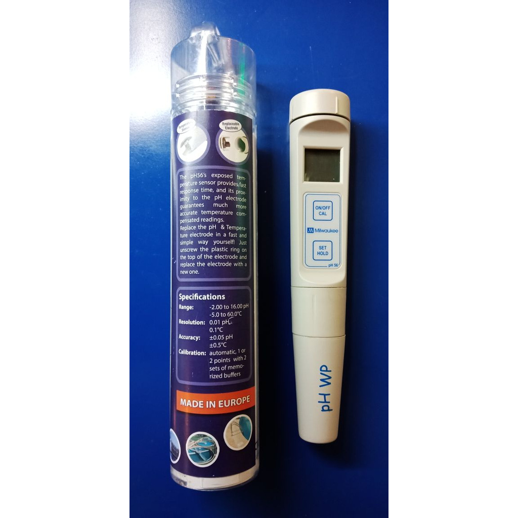 Jual pH meter pocket / Ph56 / Milwaukee | Shopee Indonesia