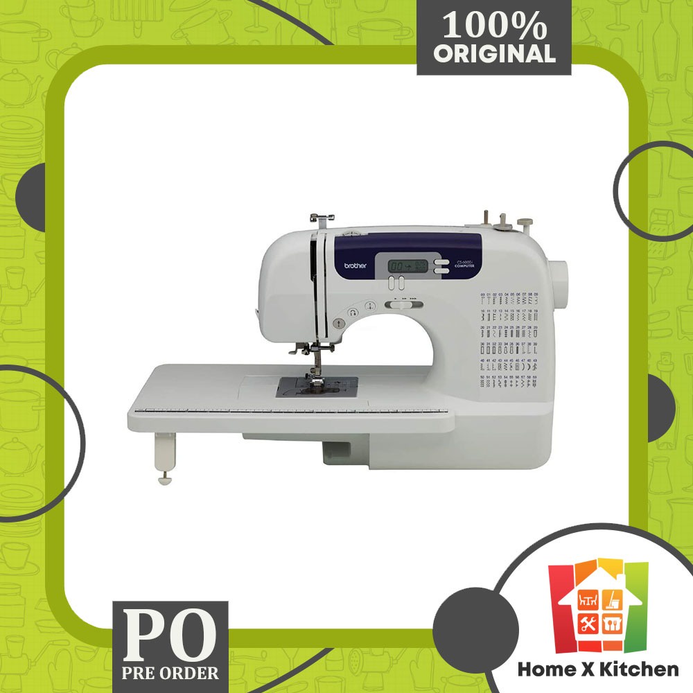 Jual Brother Sewing and Quilting Machine, CS6000i, 60 Builtin Stitches