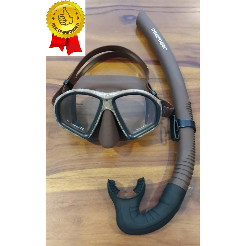 Jual Masker Snorkel Kacamata Freediving dan Spearfishing Mask Low ...