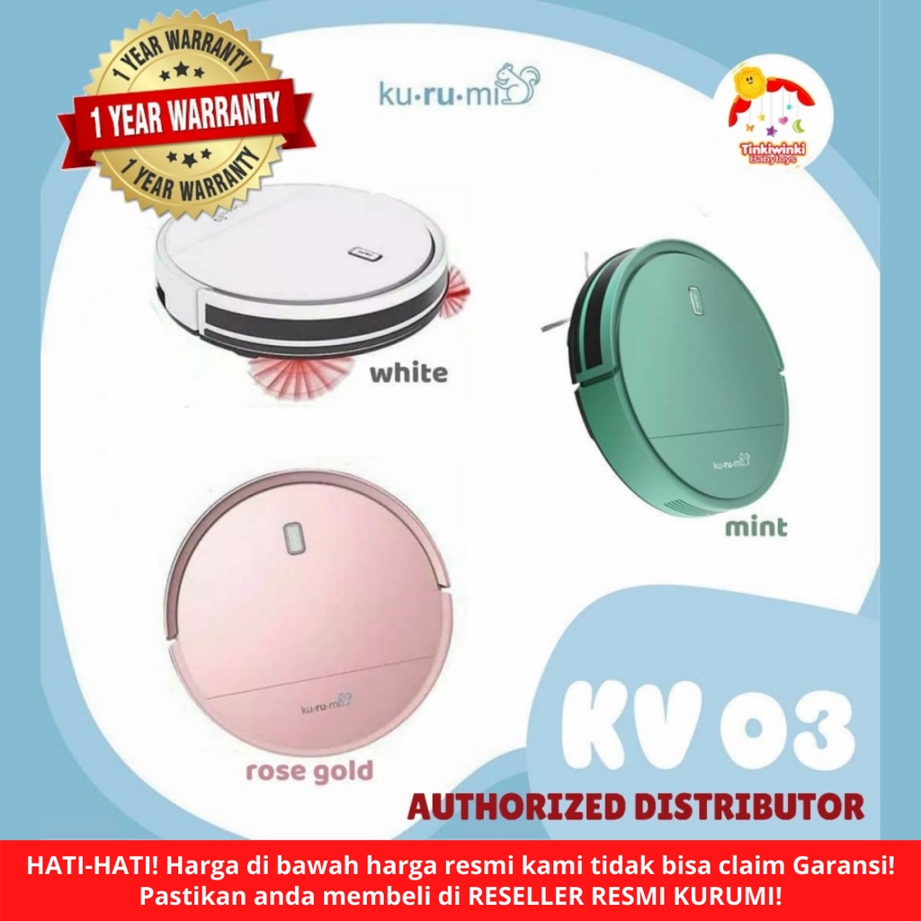 Jual Robot Vacuum Kurumi KV03 kv 03 Shopee Indonesia
