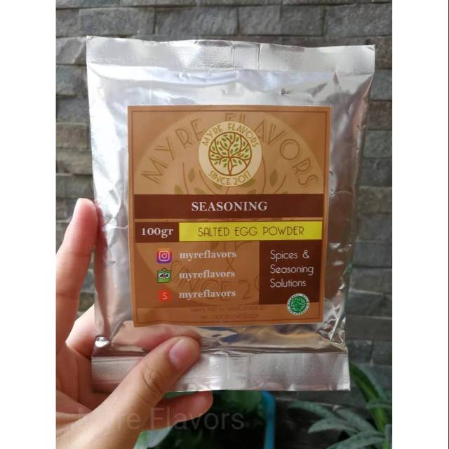 Jual Myre Flavors Salted Egg Powder Bubuk Telur Telor Asin Shopee Indonesia