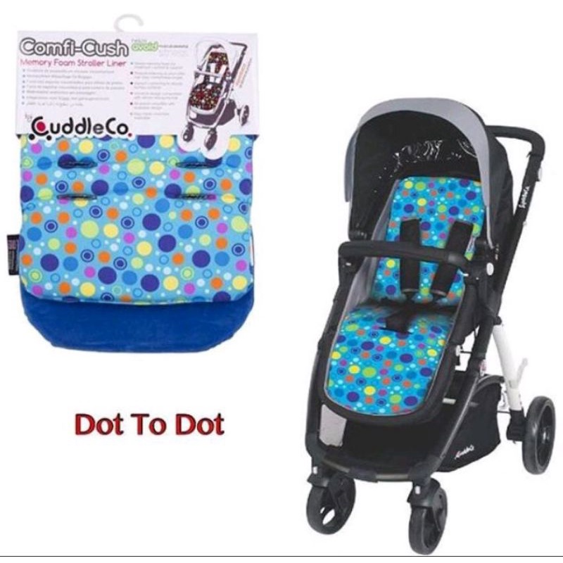 Jual Cuddle Co Comfi Cush Memory Foam Stroller Liner Shopee Indonesia