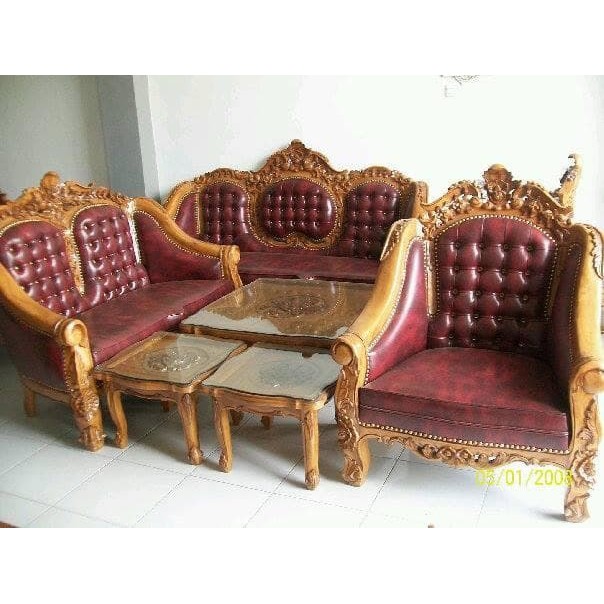 Jual Kursi Sofa Tamu Mewah Model Romawi Ganesha Sofa Terbaru Shopee Indonesia