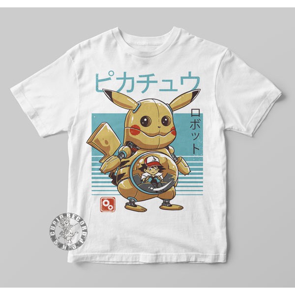 Jual Baju Pokemon Pikachu Kaos Anak Laki Laki Perempuan Pakaian 1 12 ...