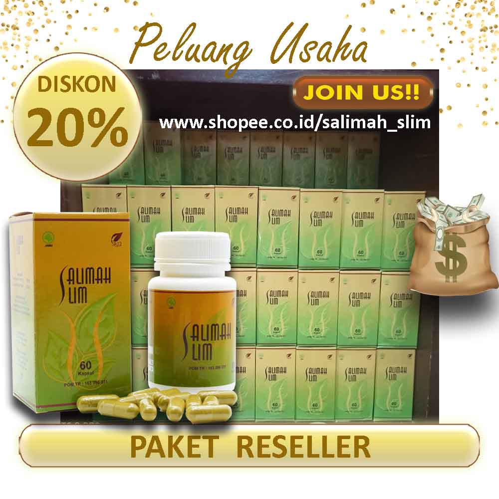 Jual Paket Reseller Salimah Slim Sr Vco Vico Kapsul Sr Vco Vico