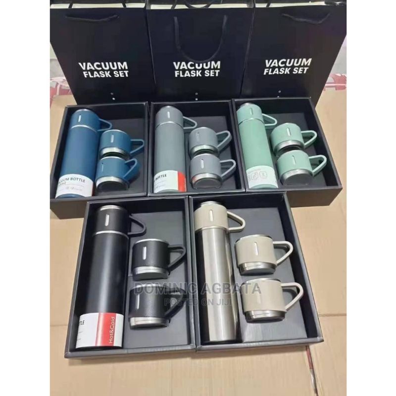 Jual TERMOS SET CANGKIR 500 ML VACCUM FLASK SET | Shopee Indonesia
