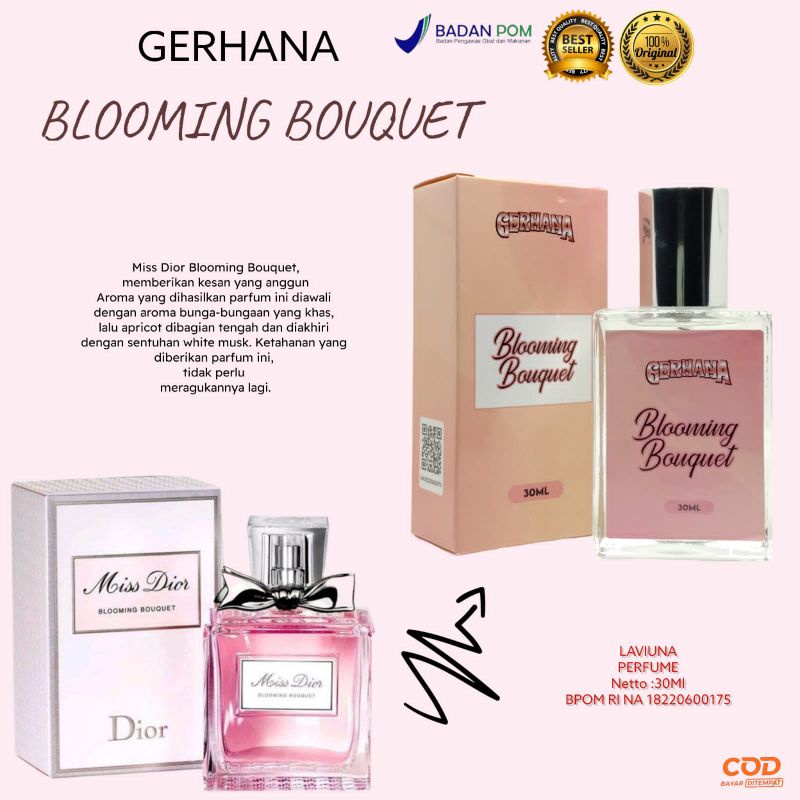 Harga parfum miss discount dior blooming bouquet original