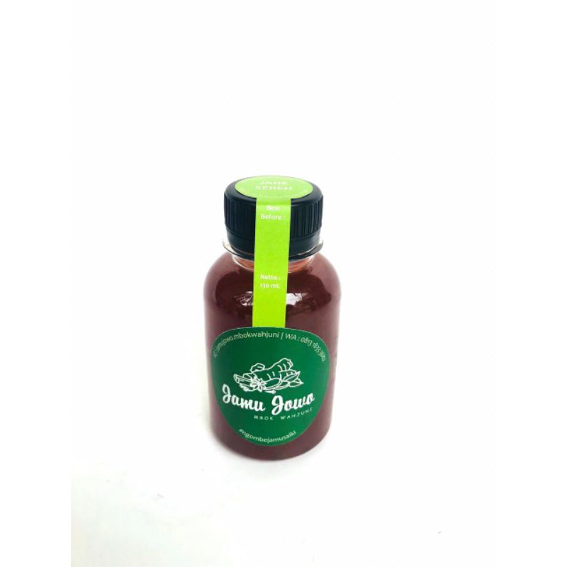 Jual Jamu Mini Jahe Sereh Botolan 130 mL (gojek & grab only) | Shopee ...