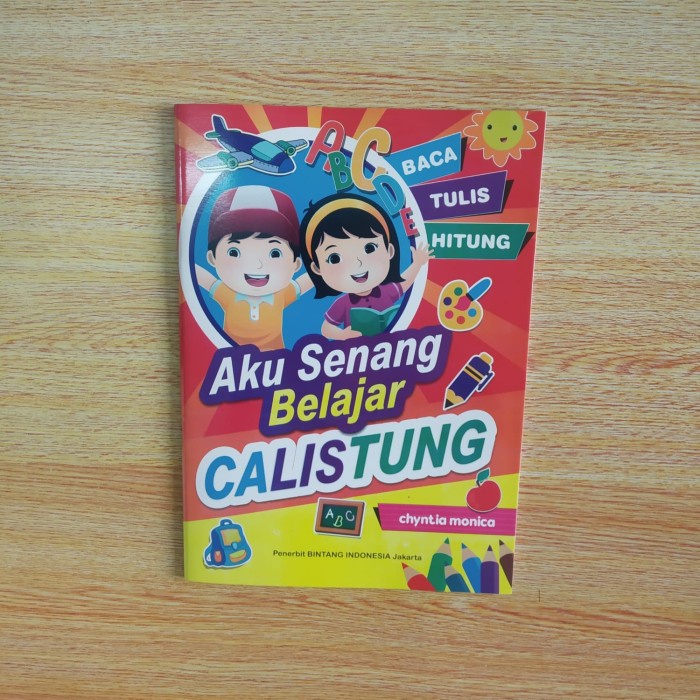 Jual Buku Pintar Membaca Menulis Berhitung Buku Anak TK Paud Aku Senang ...