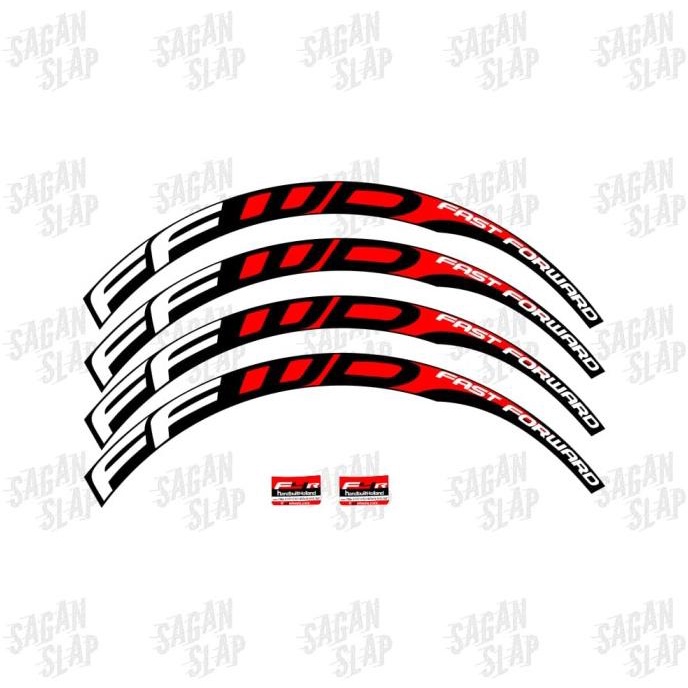 Jual Stiker Ffwd F R Lebar Stiker Cm Sticker Decal Rim Rims Velg Roadbike Termurah Shopee