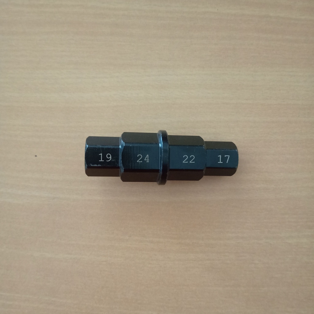 Jual HEX AXLE TOOL KUNCI RODA MOTOR SEGI ENAM 17MM 19MM 22MM 24MM ...