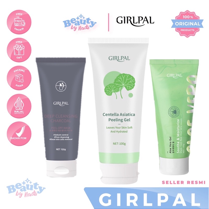 Jual [READY] GIRLPAL CENTELLA ASIATICA PEELING GEL SCRUB WAJAH DEEP