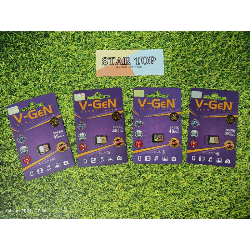 Jual V-GEN MEMORY CARD 4GB 8GB 16GB 32GB MEMORY VGEN ORIGINAL | Shopee ...