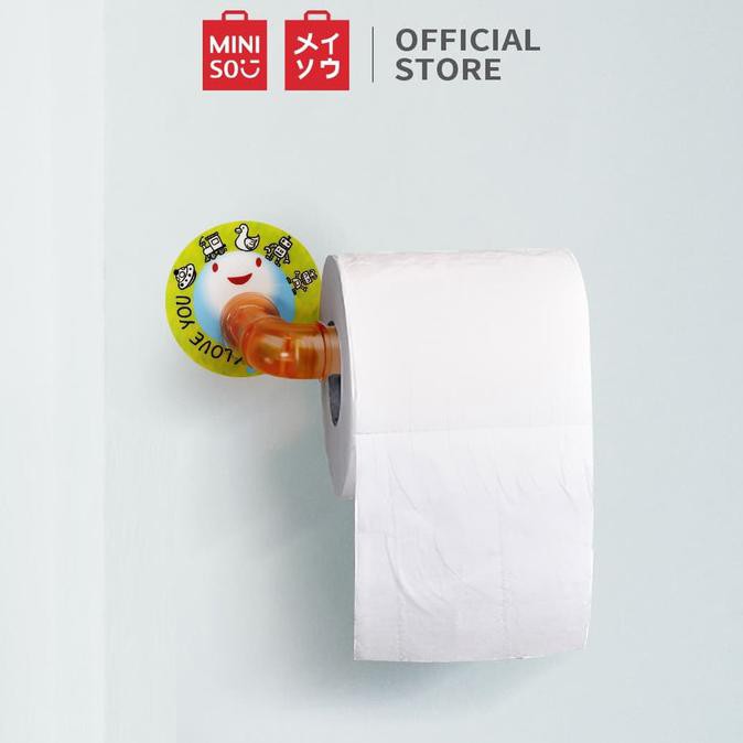 Jual Original Miniso Official Tissue Holder Transparent Orange D Mn Shopee Indonesia