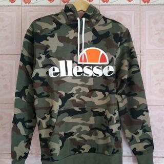 Camo hotsell ellesse hoodie